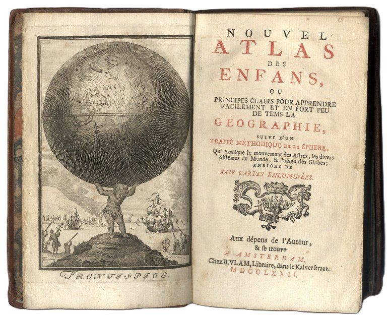 Nouvel atlas des enfans ou principes clairs pour apprendre...la G&amp;eacute;ographie, …