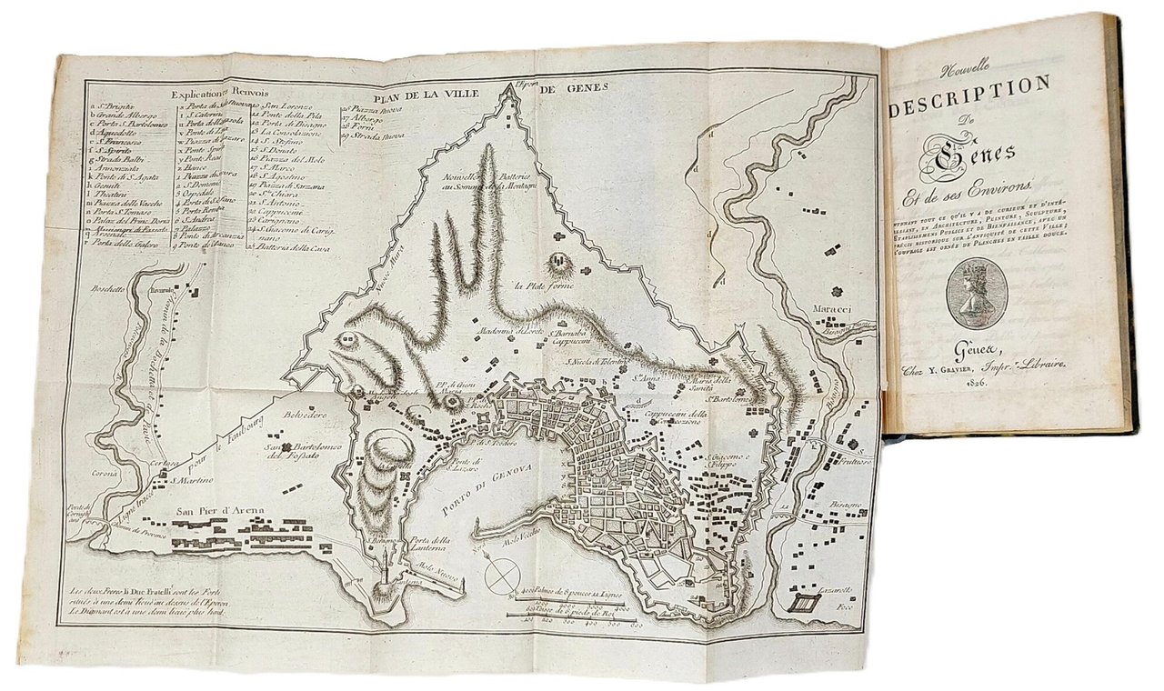 NOUVELLE DESCRIPTION DE G&amp;Egrave;NES ET DE SES ENVIRONS, contenant tout … | Immagine principale