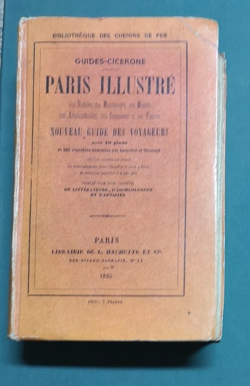 Nouvelle guide des Voyageurs avec 18 planches et 280 vignettes.