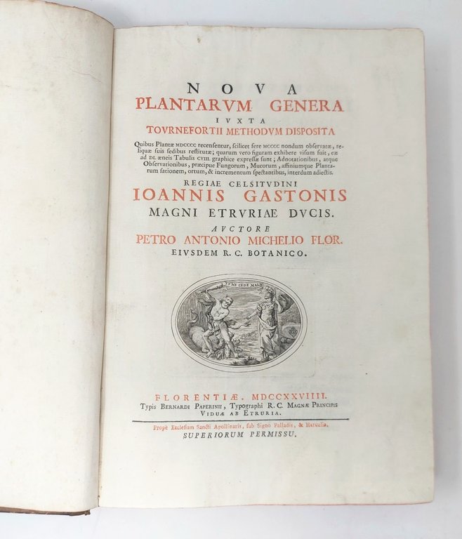 Nova Plantarum genera iuxta Tournefortii methodum disposita.