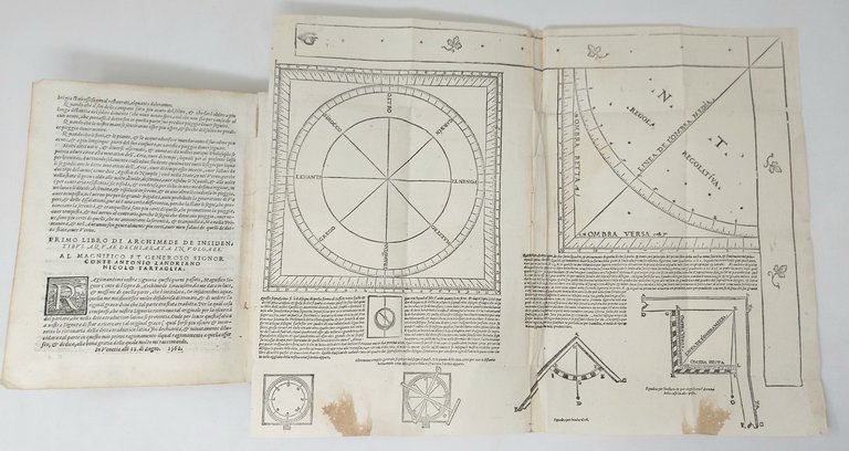 Nova Scientia. (Legato con:) Id., Quesiti et inventioni diverse. - …