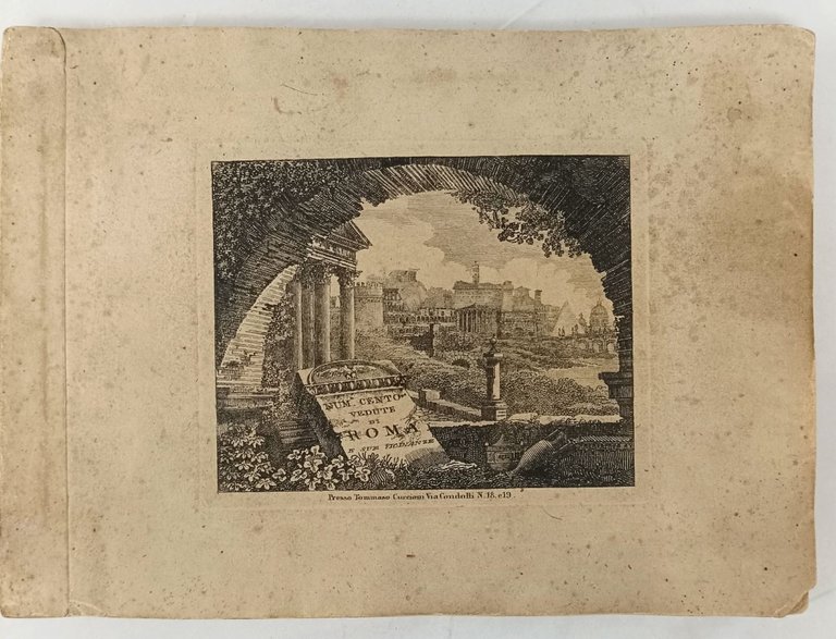 Num. Cento Vedute di Roma e sue vicinanze.