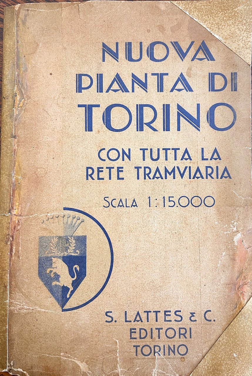 Nuova Pianta di Torino, con tutta la rete tramviaria.