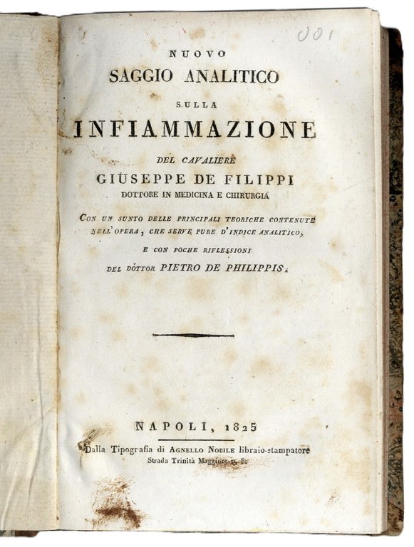 Nuovo Saggio analitico sulla infiammazione... Con un sunto delle principali … | Immagine Gallery 3