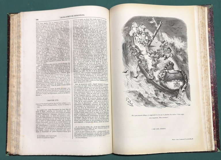 Oeuvres contenant la Vie de Gargantua et celle de Pantagruel, …