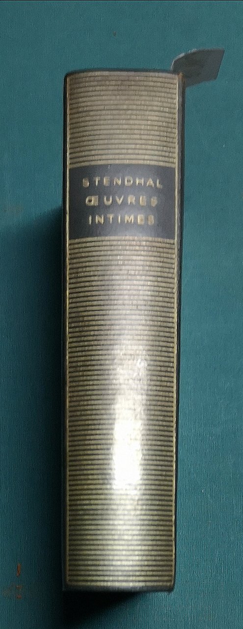 Oeuvres Intimes. Bibliothèque de la Pléiade n. 109.