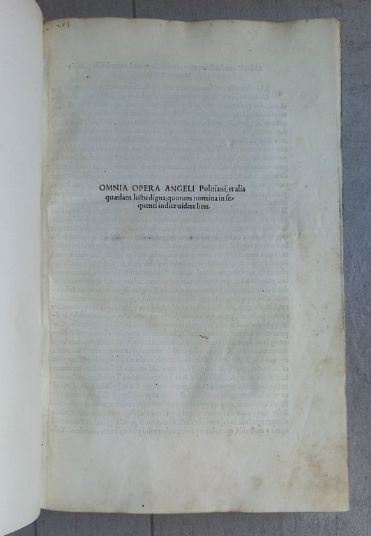 Omnia Opera Angeli Politiani, et alia quaedam lectu digna...