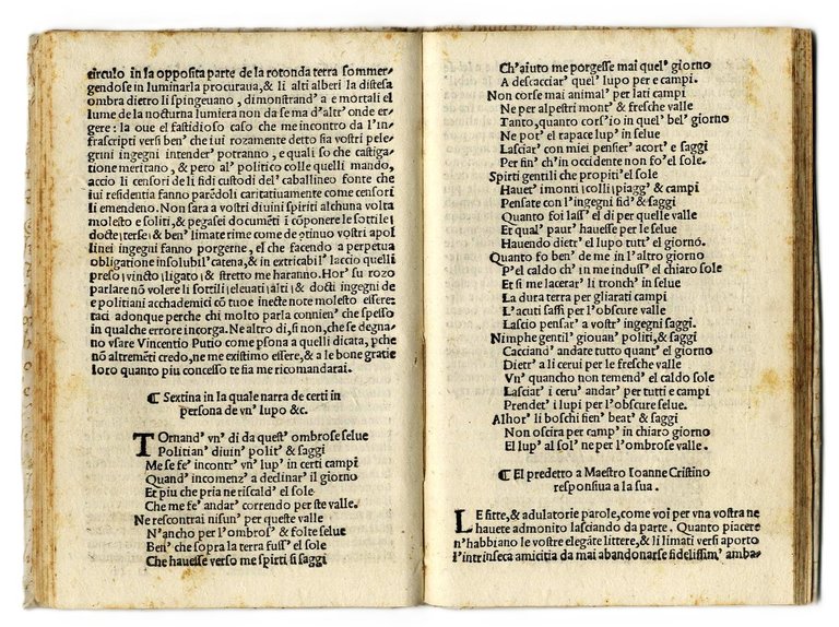 Opera nova intitulata Plebana, oue se contengono acchademice lettere, strambotti, …