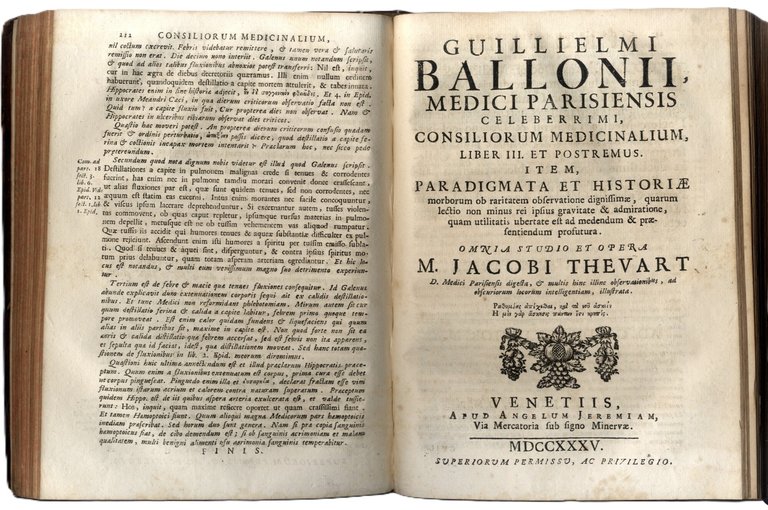 Opera Omnia Medica. Studio &amp;amp; opera Jacobi Thevart: Epidemorum et …