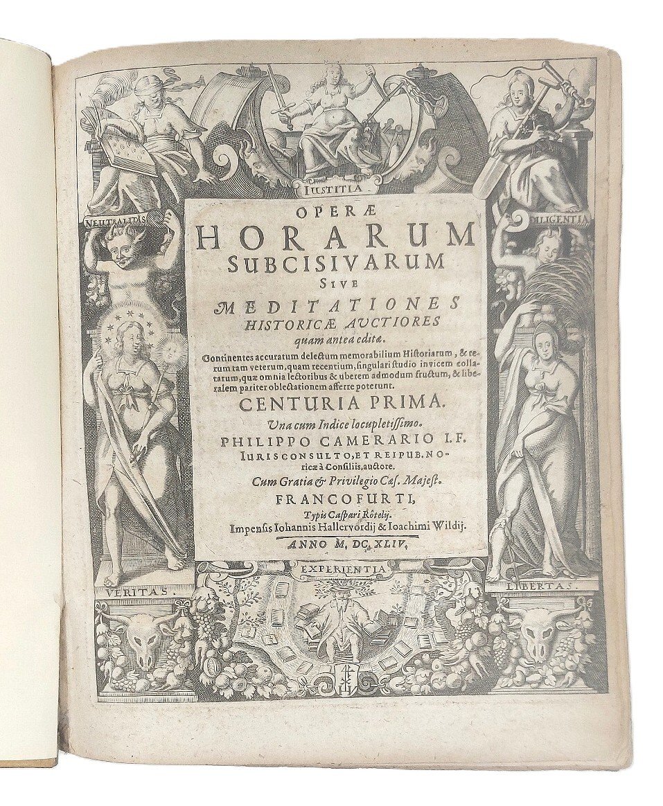 Operae Horarum Subcisivarum sive Meditationes Historicae Auctiores quam antea editae. …