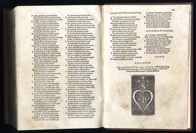 Opere del Divino Poeta Danthe con suoi comenti: recorrecti con …