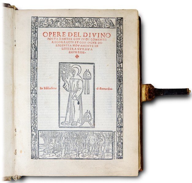 Opere del Divino Poeta Danthe con suoi comenti: recorrecti, et …