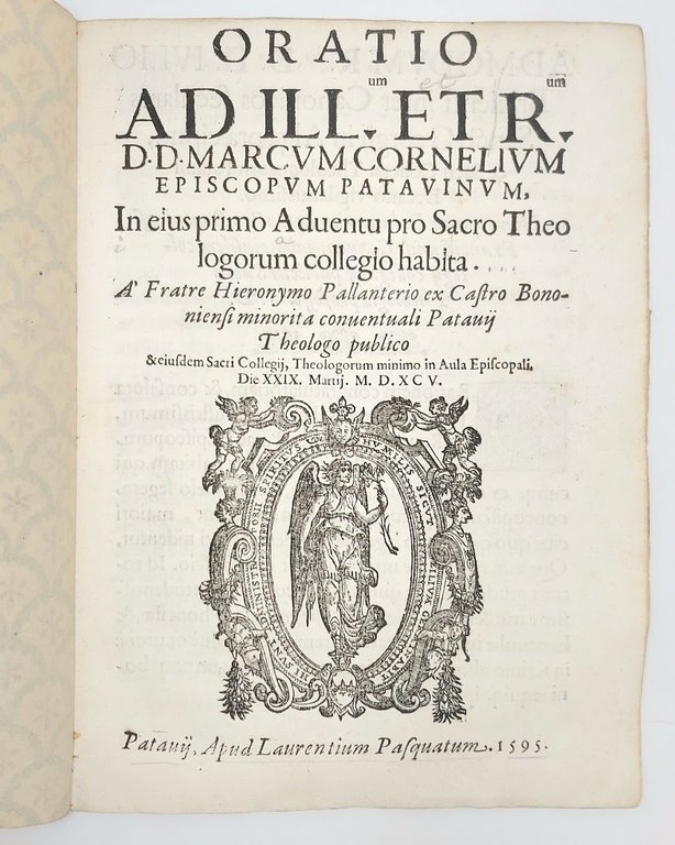 Oratio ad ill.mum et r.mum d. d. Marcum Cornelium episcopum … | Immagine Gallery 1