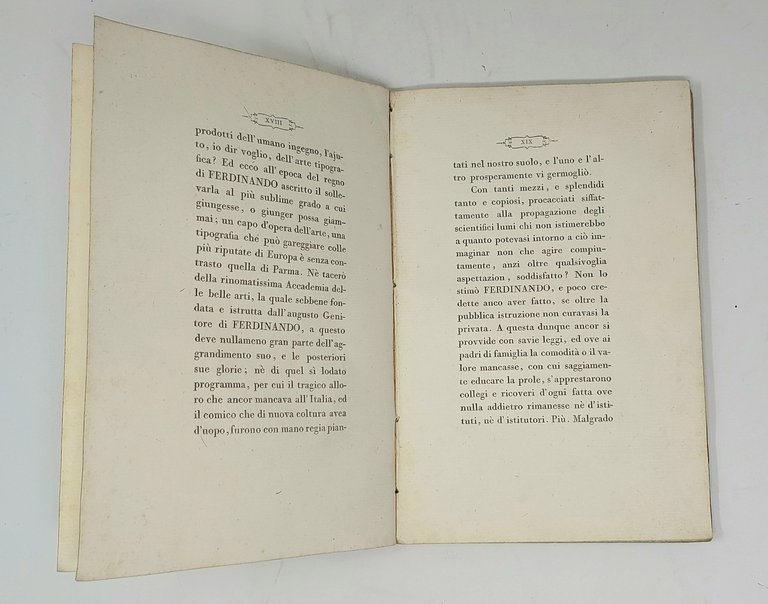 Orazione funebre in morte di Ferdinando I di Borbone, Infante …