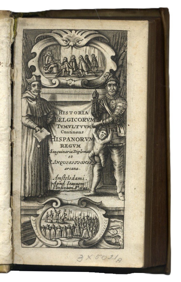 Origo et historia Belgicorum tumultuum... (Legato con:) - Histori&amp;aelig; per …