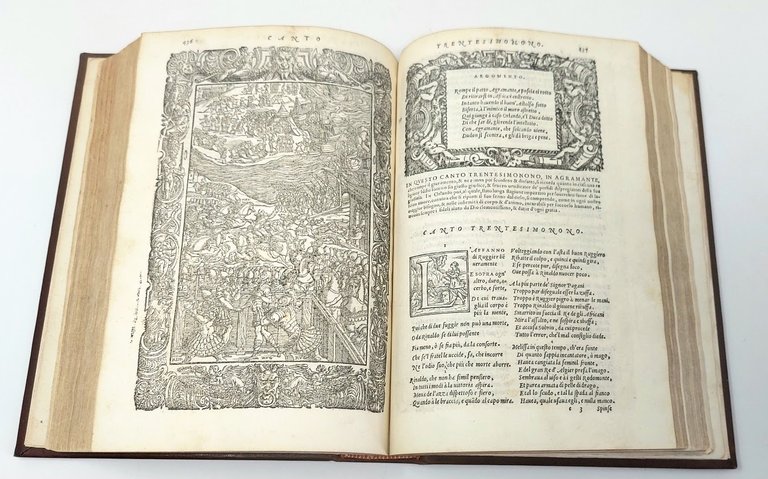 Orlando Furioso. Tutto ricorretto, e di nuove figure adornato. Con …