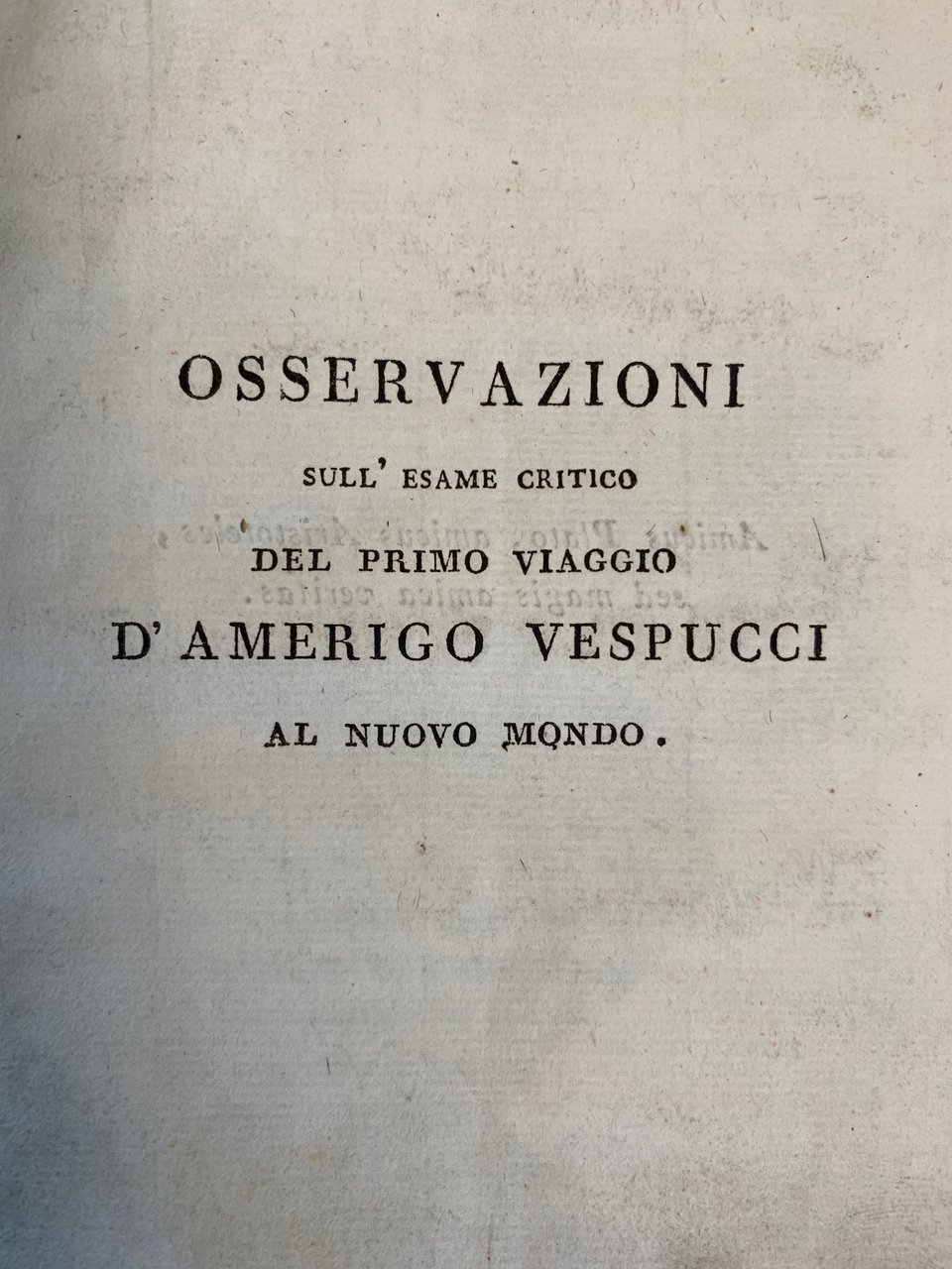 Osservazioni intorno ad una lettera su la scoperta del Nuovo …