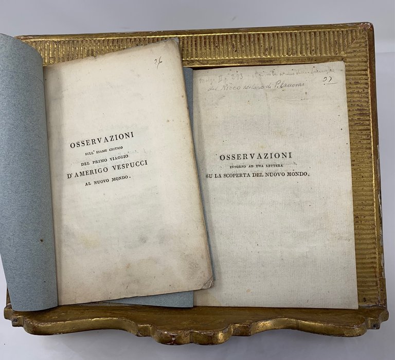 Osservazioni intorno ad una lettera su la scoperta del Nuovo …