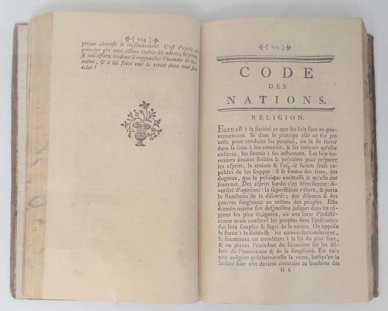 Ouvrages politiques et philosophiques, contenant I. L'ordre essentiel &amp;amp; politique …