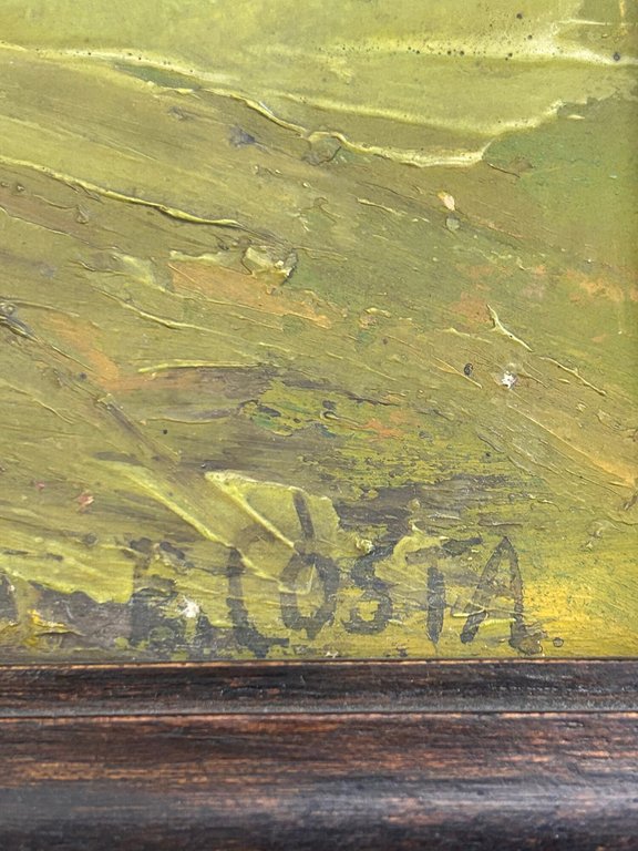 Paesaggio alpino. Dipinto ad olio. | Immagine Gallery 3