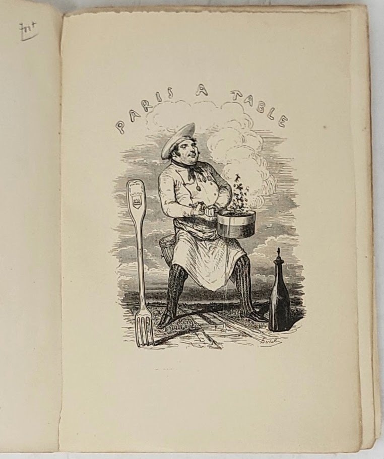 Paris &amp;agrave; Table. Illustr&amp;eacute; par Bertall.