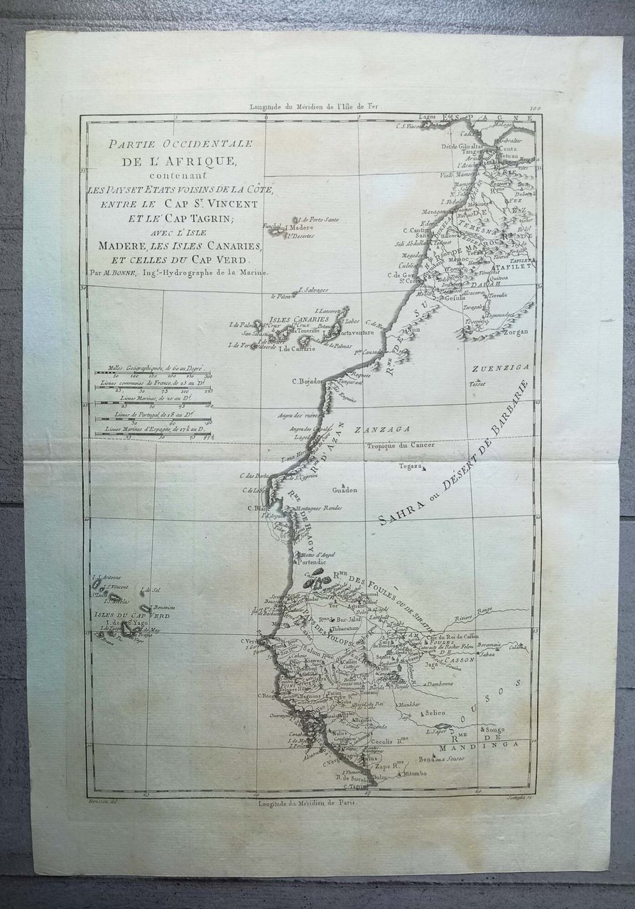 Partie Occidentale de l'Afrique, ...avec l'isle de Madere, les isles …