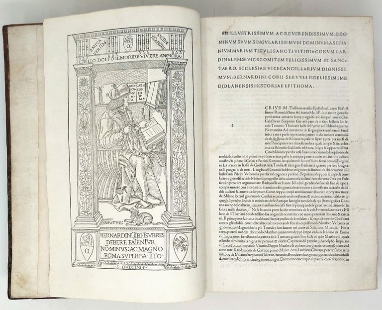 Patria historia. Historia continente da l'origine di Milano tutti li … | Immagine Gallery 1