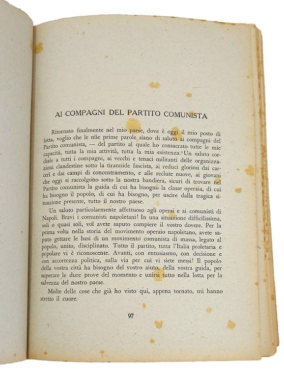 Per la salvezza del nostro Paese. Testimonianze. | Immagine Gallery 3