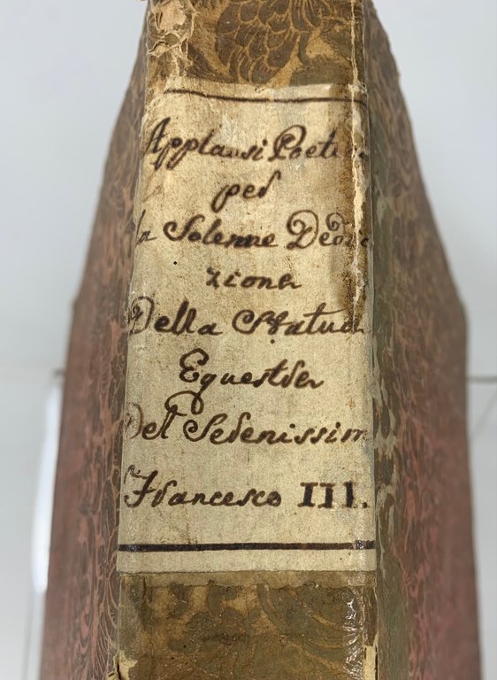 Per la solenne dedicazione della statua equestre innalzata dal pubblico …