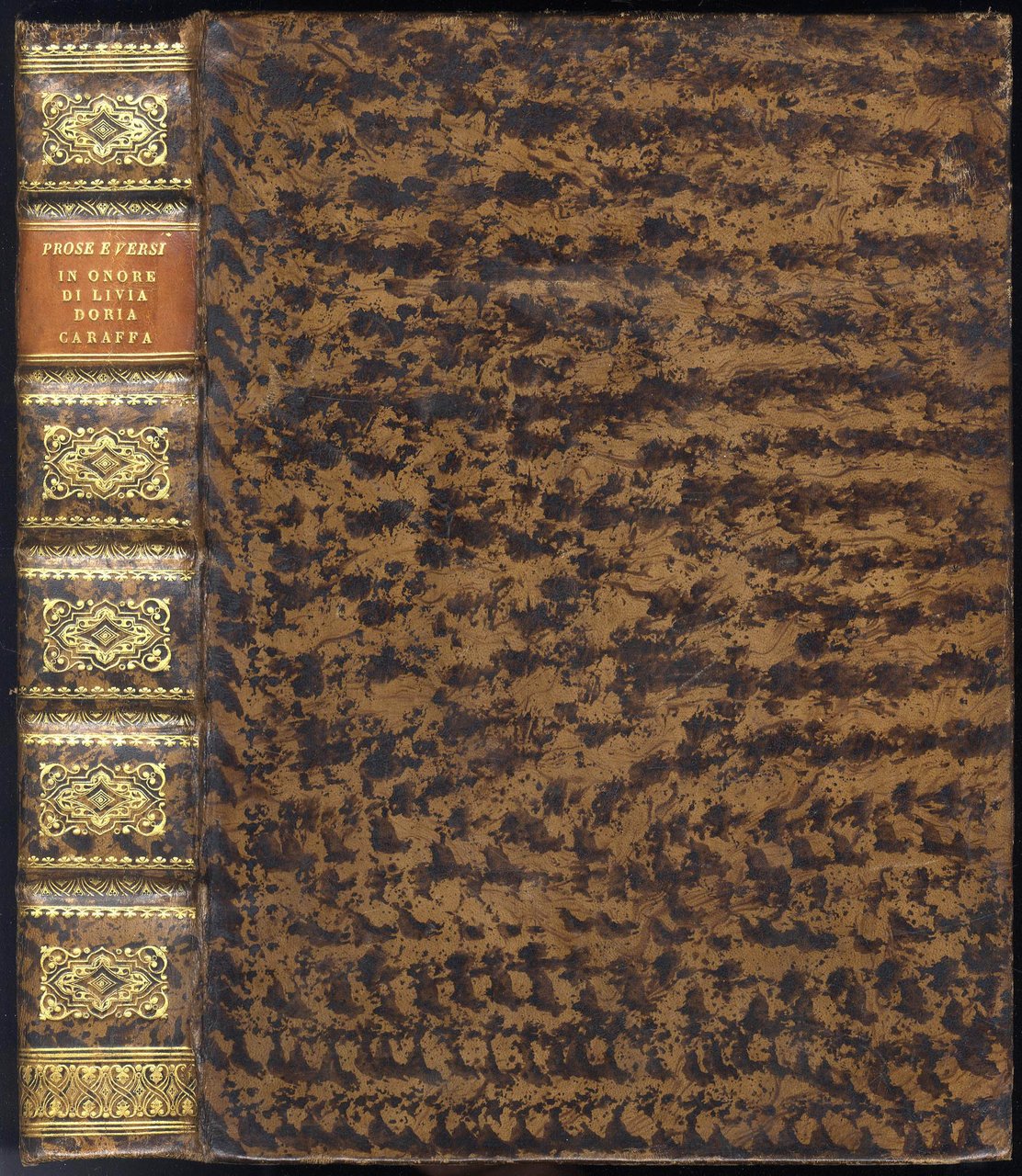 per onorare la memoria di LIVIA DORIA CARAFFA Principessa del …