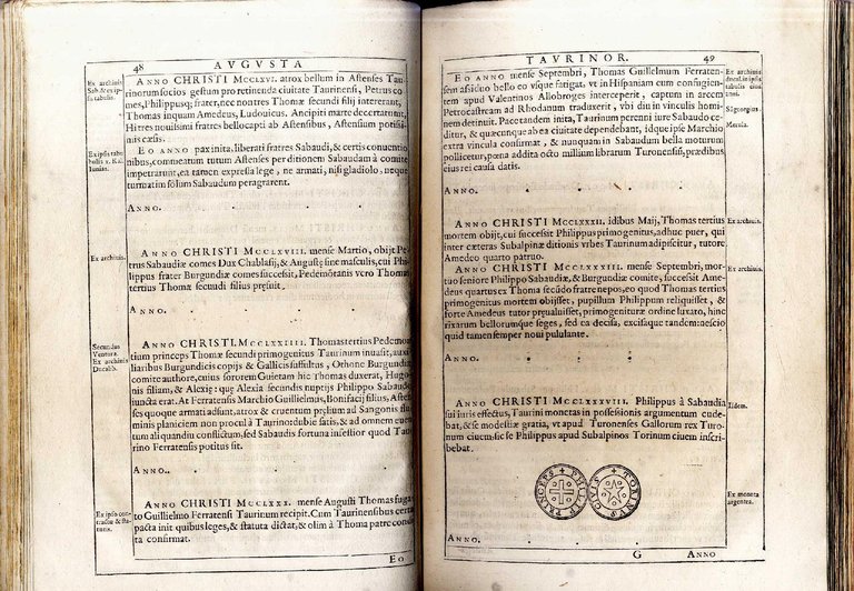 Philiberti Pingonii Sabaudi AUGUSTAE TAURINORUM.