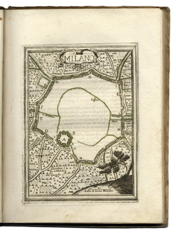 Piante, delle Citt&amp;aacute;, Piazze, e Castelli fortificati in questo Stato …