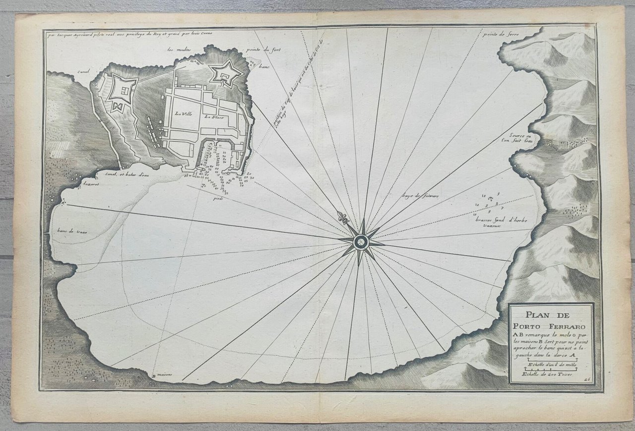 Plan de Porto Ferrario.