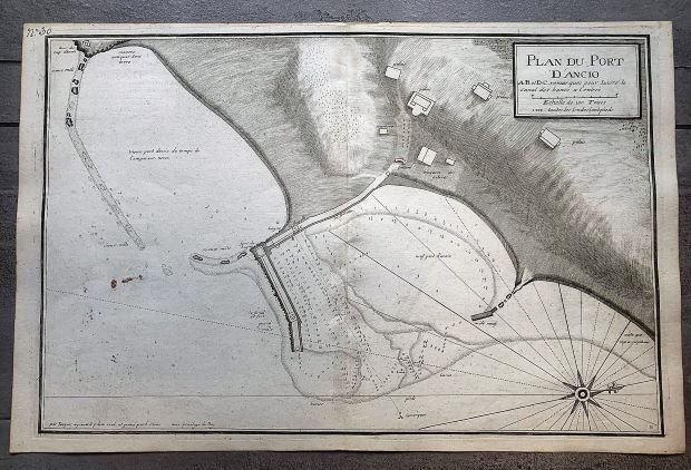 Plan du Port D'Ancio.