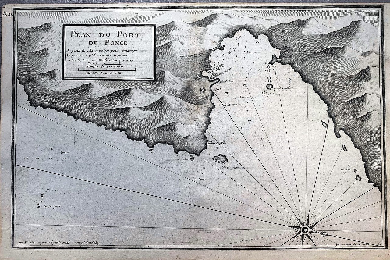 Plan du Port de Ponce.
