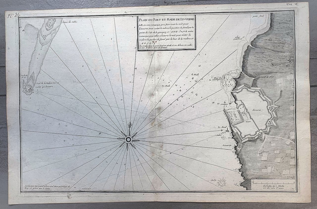 Plan du Port et Rade de Livourne&amp;nbsp;