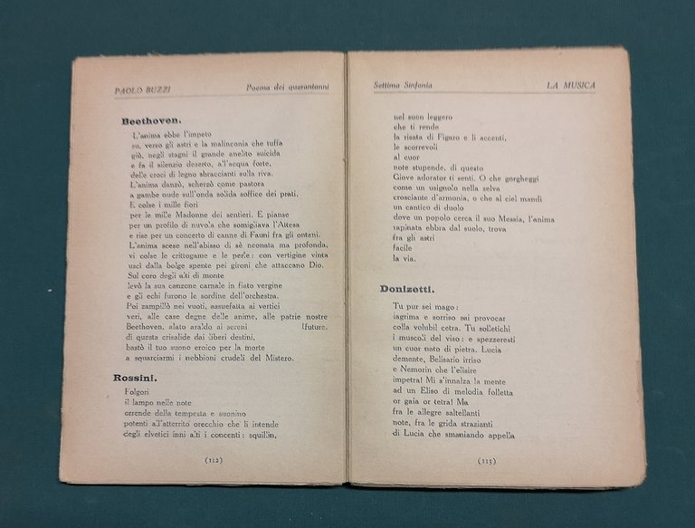 Poema dei quarantanni.