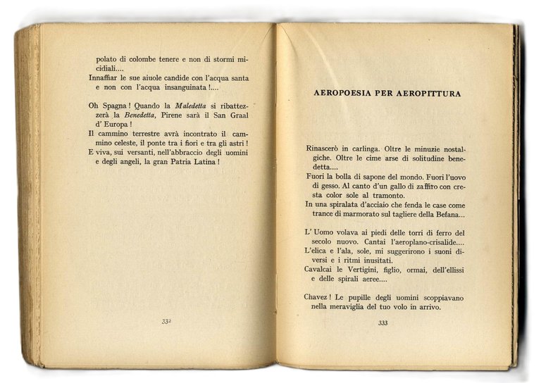 Poema di Radio-onde (1933-1938).