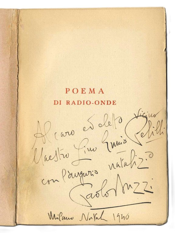 Poema di Radio-onde (1933-1938).