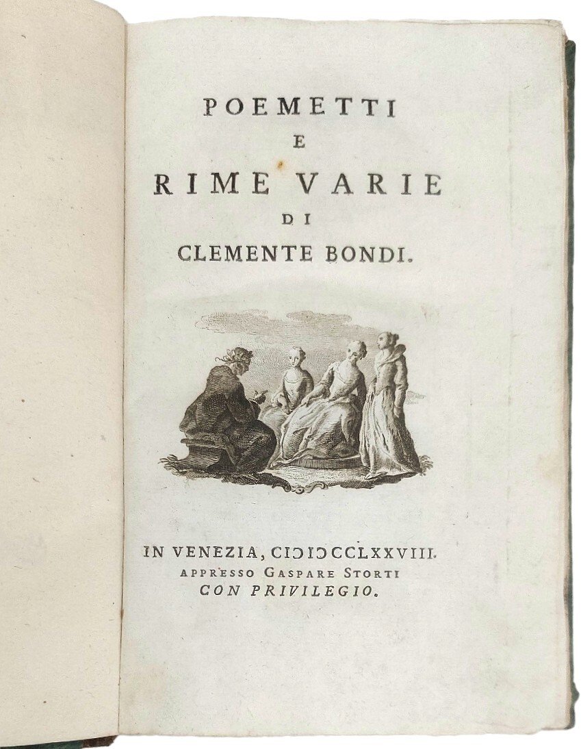 Poemetti e rime varie.&amp;nbsp;(segue:) Le conversazioni. Poemetto.&amp;nbsp;