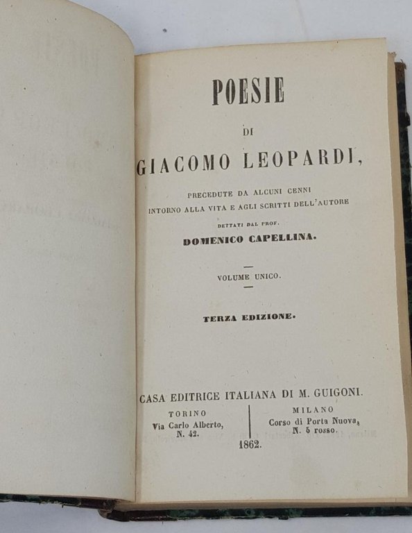 Poesie, precedute da alcuni cenni intorno alla vita e agli …