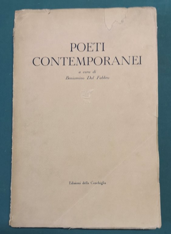 POETI CONTEMPORANEI (Illustrato da Nino Strada).