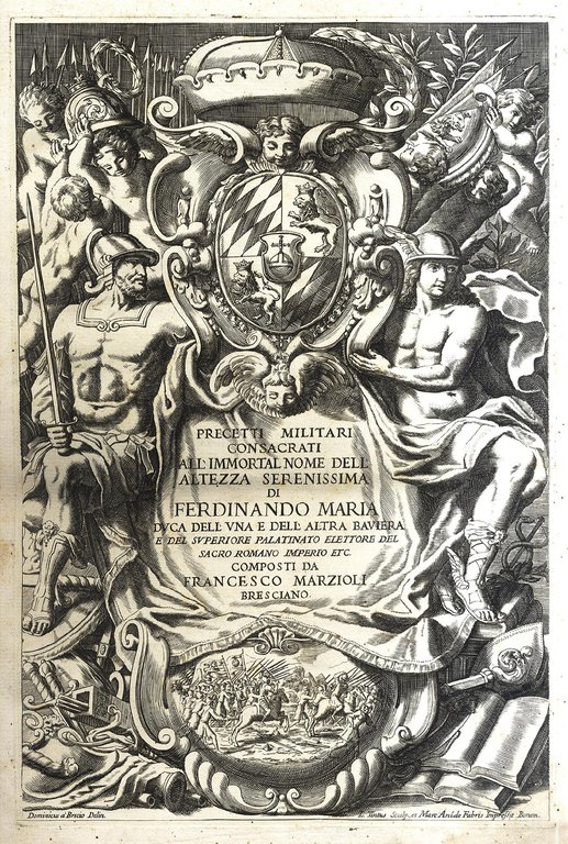 Precetti Militari&amp;nbsp;consacrati all'Immortal nome dell'Altezza Serenissima di Ferdinando Maria Duca …