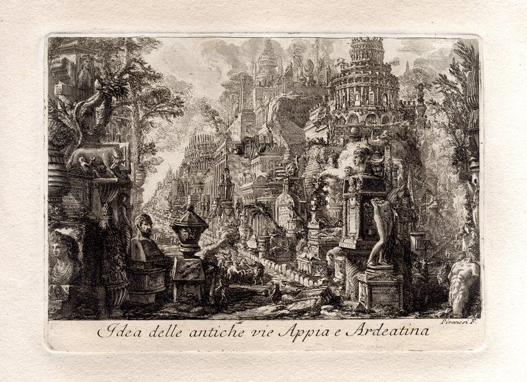 Prima Parte di Architetture e Prospettive inventate ed incise da …