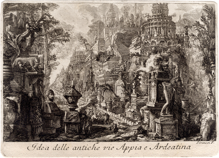 Prima Parte di Architetture e Prospettive inventate ed incise da …