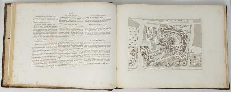 Productions de plusieurs architectes fran&amp;ccedil;ais et &amp;eacute;trangers, relatives aux jardins …