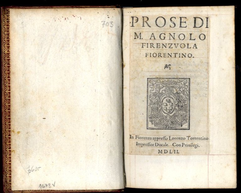 Prose di M. Agnolo Firenzuola.