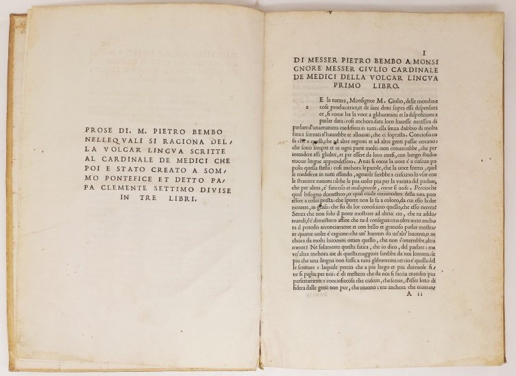 Prose di M. Pietro Bembo nelle quali si ragiona della …