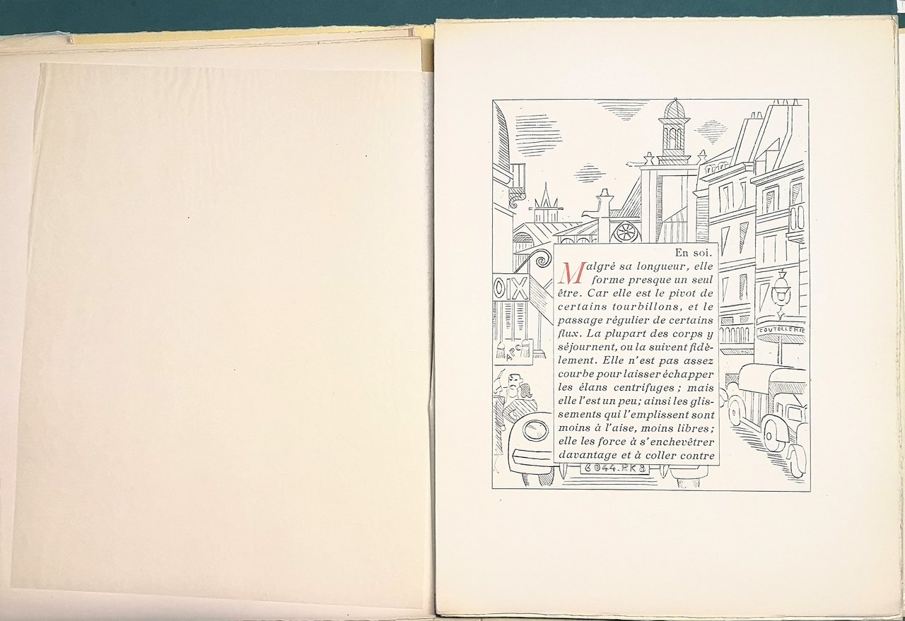 Puissances de Paris. Eaux-fortes de André Lhote.