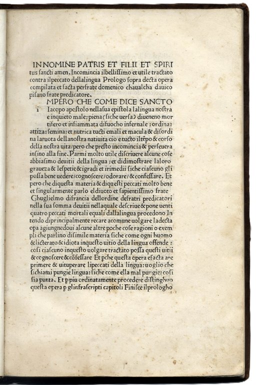 Pungi Lingua. Incomincia il bellissimo et utile tractato contra il … | Immagine Gallery 10